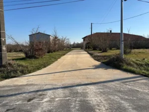 Création d'un chemin d'accés - entreprise de terrassement